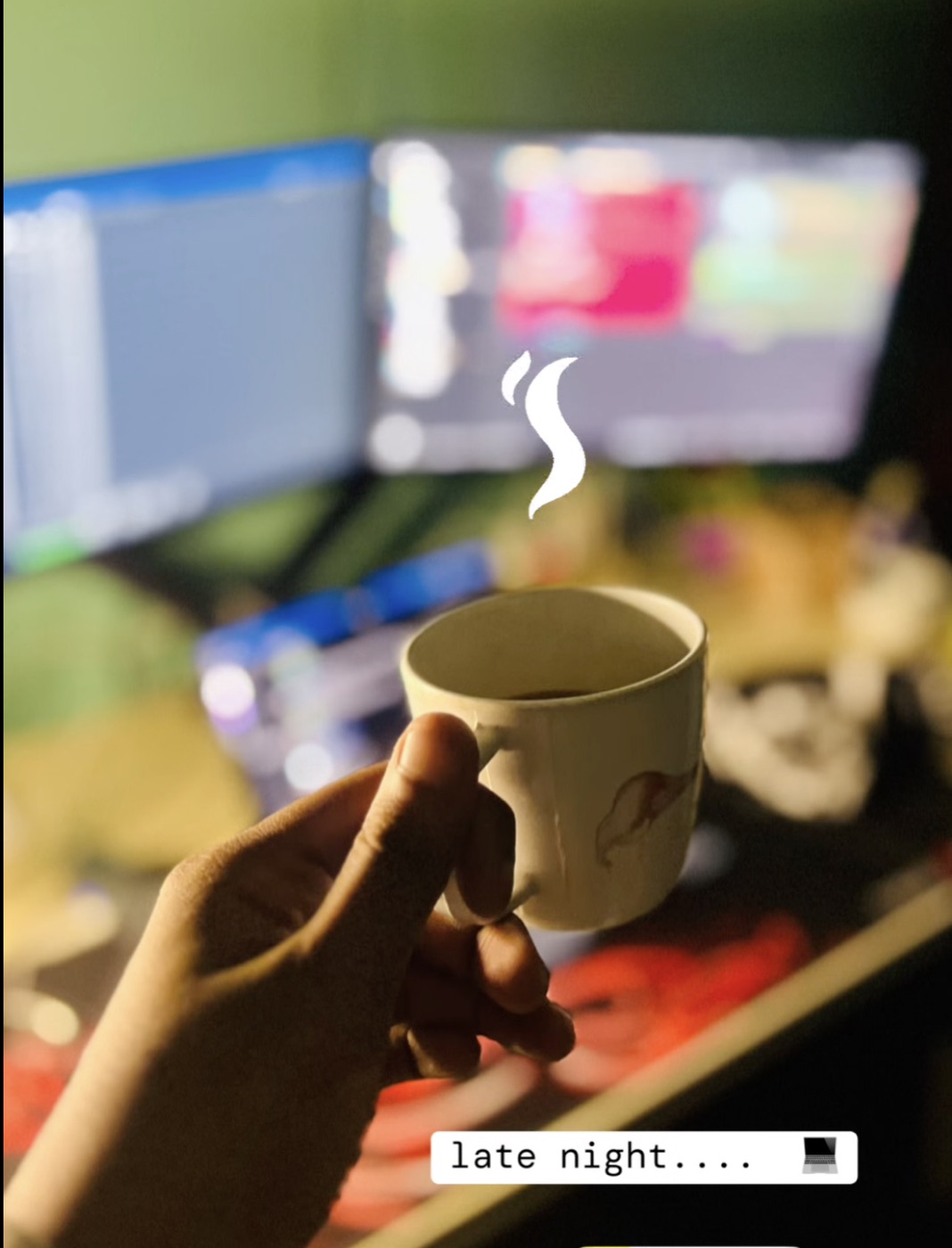 Plate 5 — chai hour